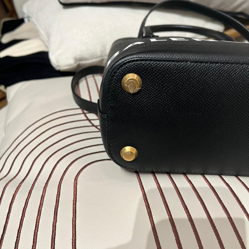 Balenciaga Ville XXS 2 Way Bucket Bag Black Calfskin-9