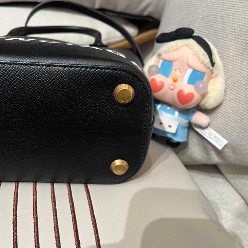 Balenciaga Ville XXS 2 Way Bucket Bag Black Calfskin-10