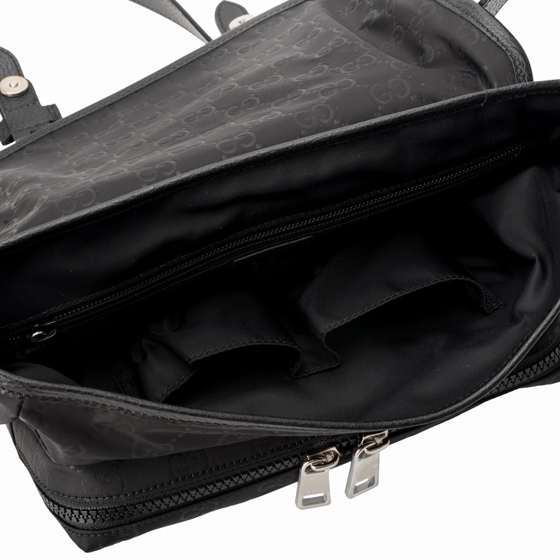 Gucci 男士 翻蓋單肩包均碼碼常規、28cm*11cm*23cm-3