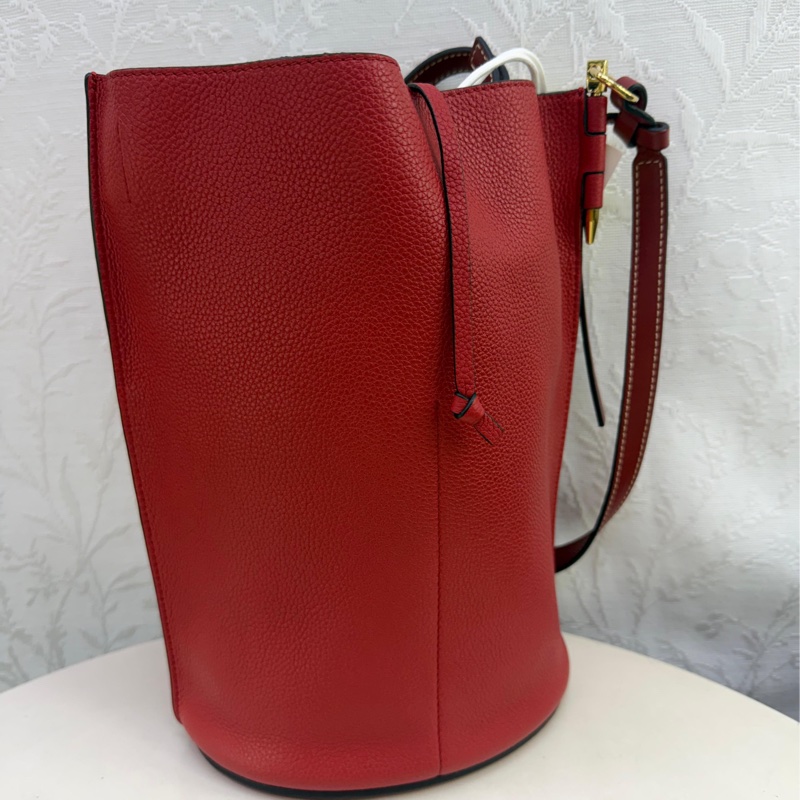Loewe Gate bucket leather crossbody bag-4
