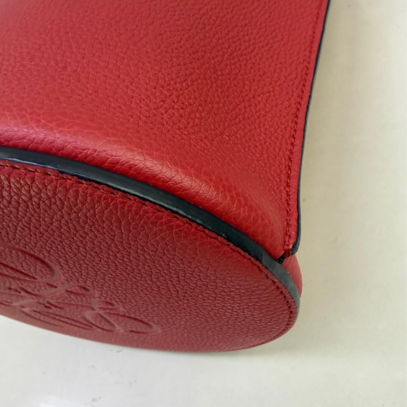 Loewe Gate bucket leather crossbody bag-9