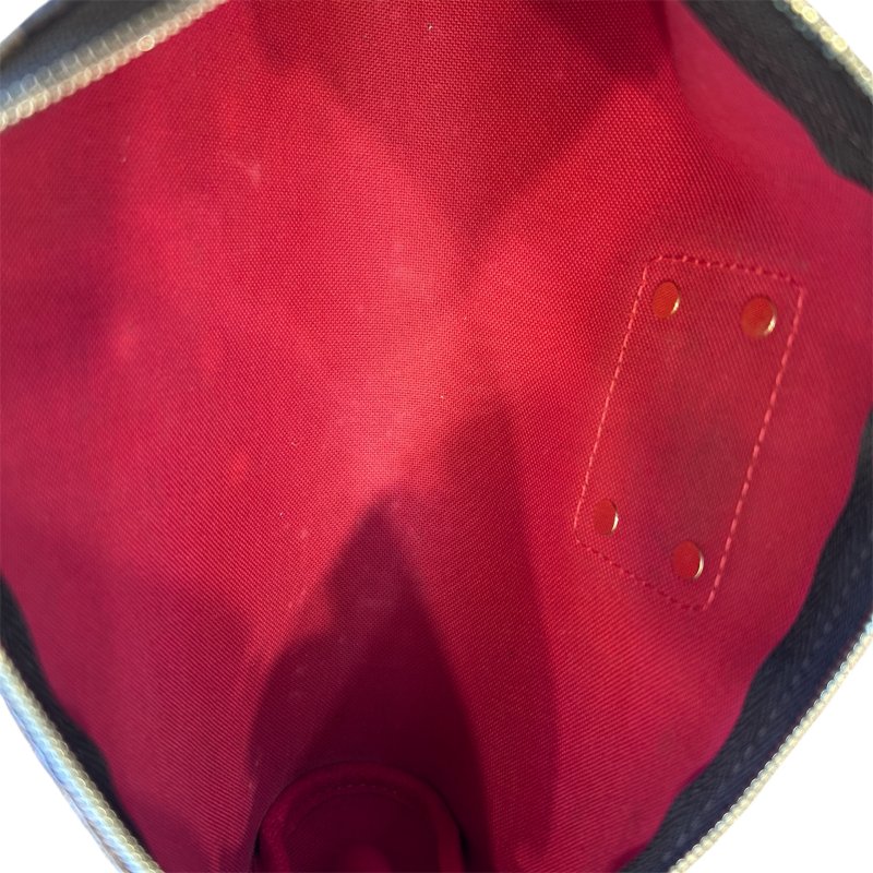 LV棋盤格金牌晚宴兩用包-5