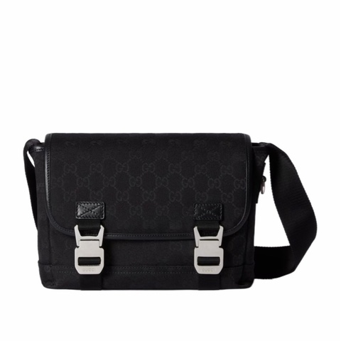 Gucci 男士 GG小號斜挎包均碼碼小號、25cm*20cm*8.5cm