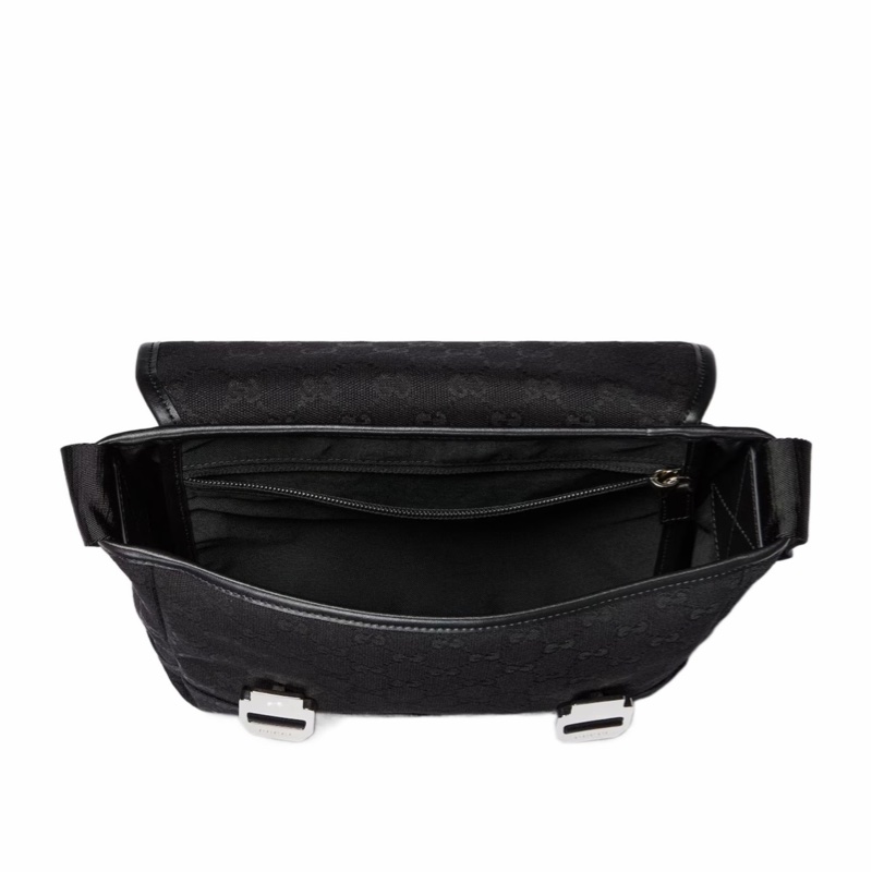 Gucci 男士 GG小號斜挎包均碼碼小號、25cm*20cm*8.5cm-1