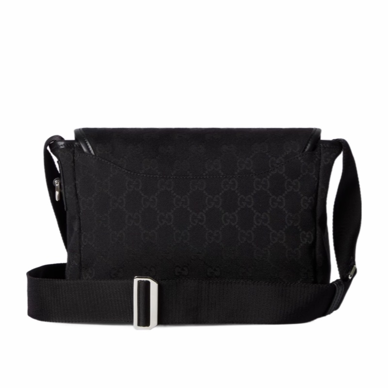 Gucci 男士 GG小號斜挎包均碼碼小號、25cm*20cm*8.5cm-3