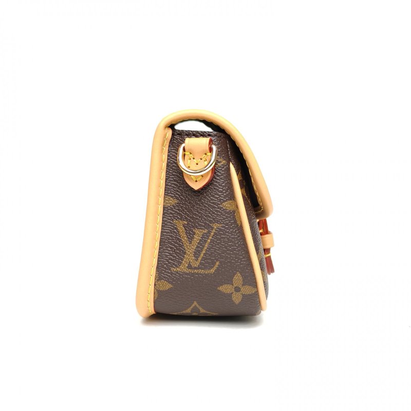 LOUIS VUITTON Diane法棍包19老花PVC晶片肩背包-3