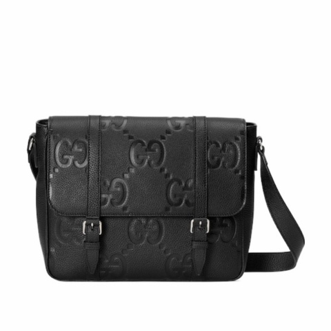 Gucci 男士 JUMBO GG 中號單肩包均碼碼中號、31cm*6cm*24.5cm