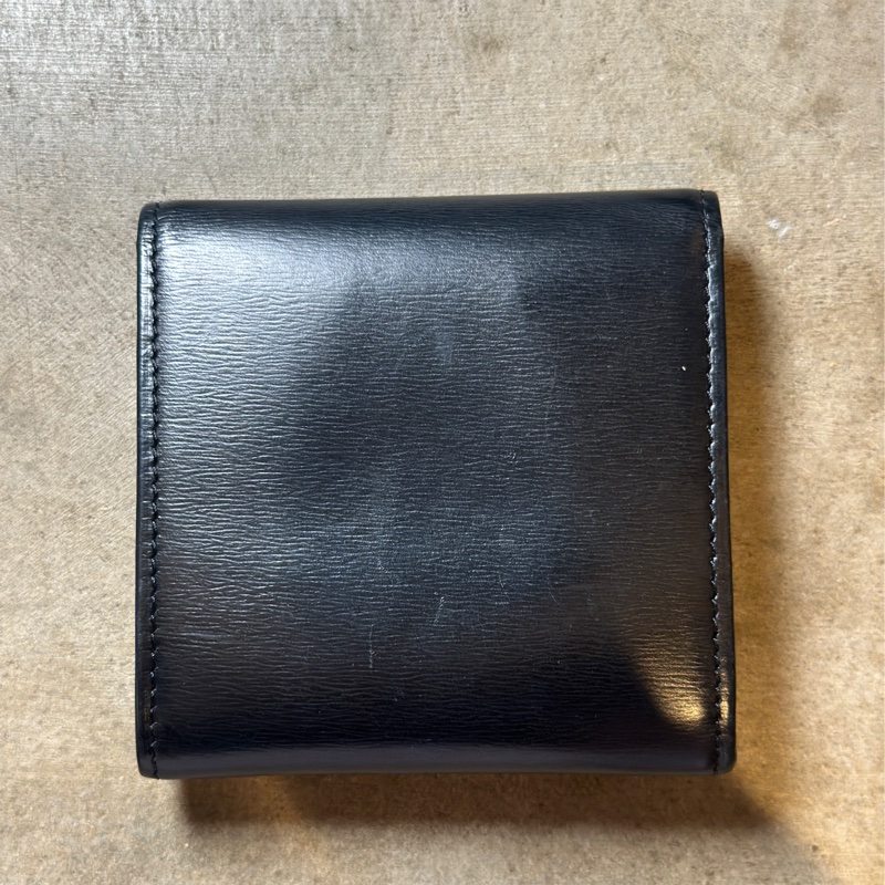 Cartier PANTHÈRE C DE CARTIER 卡地亞美洲豹黑色羊皮散紙包-3