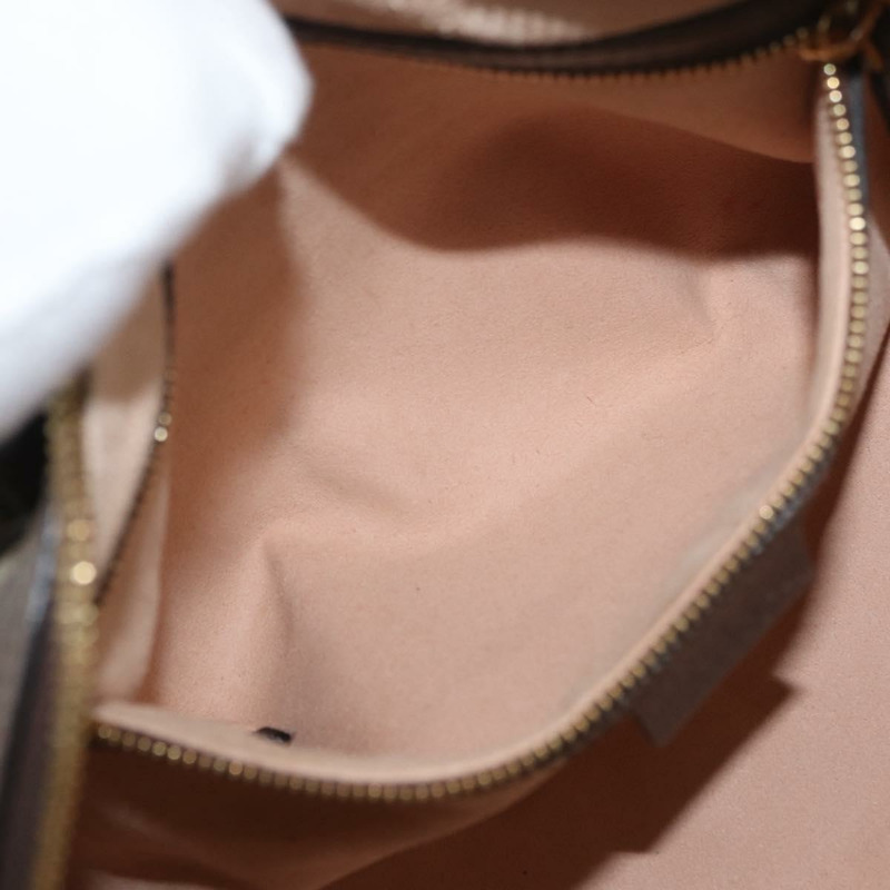 【日本直送】GUCCI GG Supreme 波士頓包 PVC 暢貨中心 兩用 米色 金色 409529 正品 YKZ822SAM-24