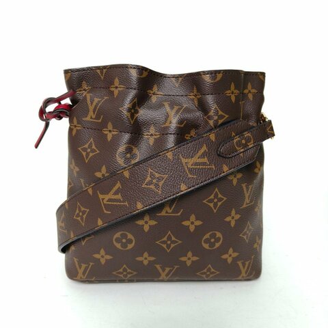 LOUIS VUITTON NOÉPouch水桶福袋老花PVC金扣2020肩背包