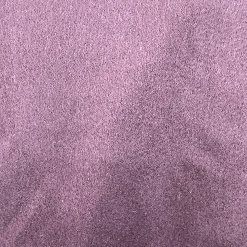 Chloé 紫羅蘭色刺繡logo 羊絨圍巾 vintage-7