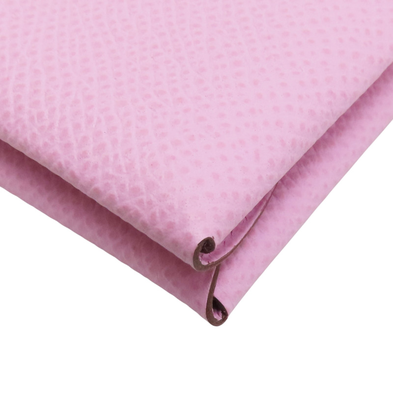 錦葵紫 Epsom牛皮 Calvi Duo 卡夾 名片夾 U刻【HERMES 愛馬仕】-8