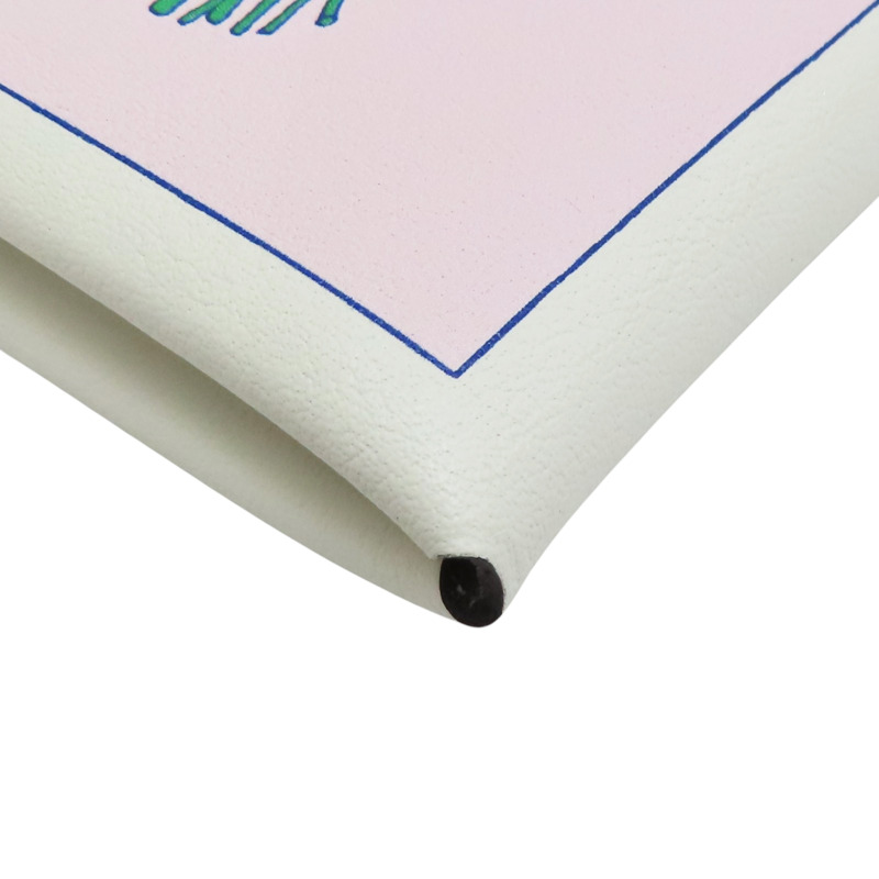 白色 Swift牛皮 Calvi Duo 卡夾 名片夾 限量版 U刻【HERMES 愛馬仕】-8