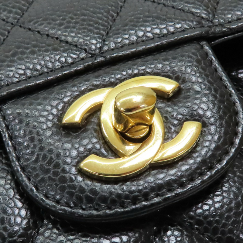 黑色 荔枝紋 牛皮 CoCo 25 肩背包【CHANEL 香奈兒】 A01112-6