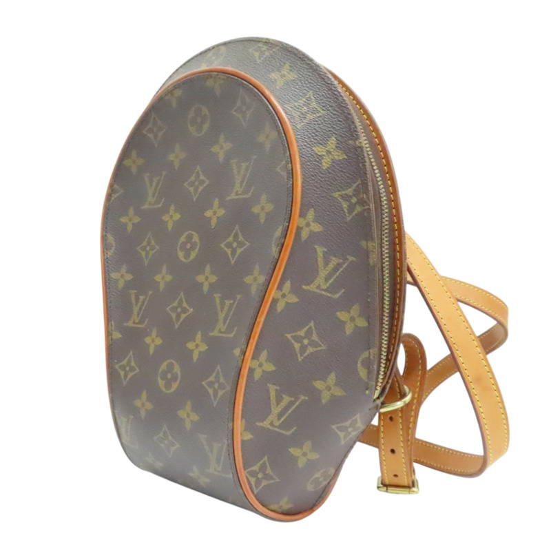 棕色 原花帆布 Ellipse Sac a Dos 後背包【LOUIS VUITTON LV 路易威登】 M51125-2