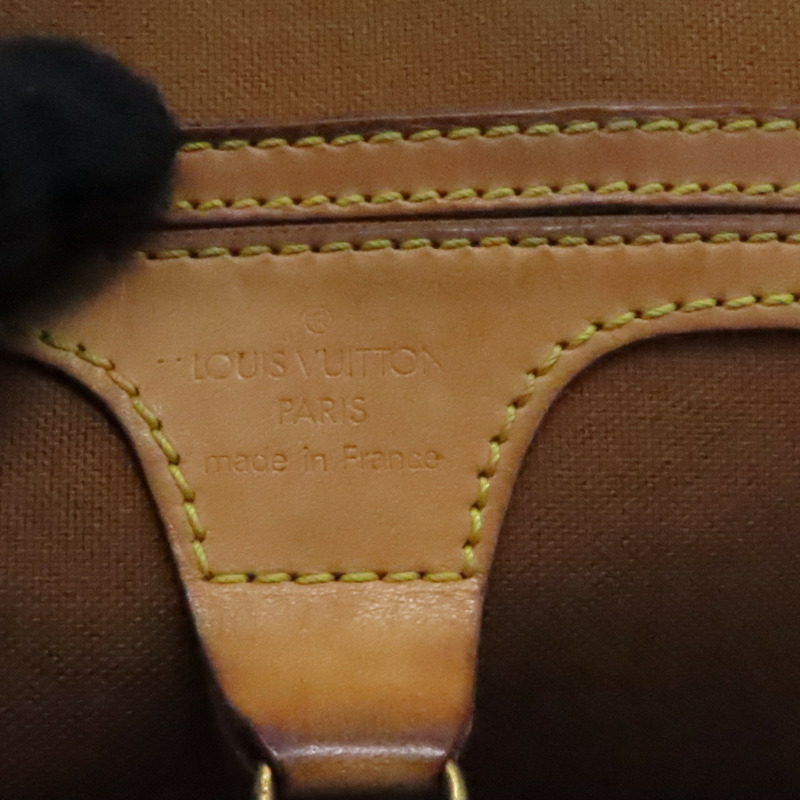 棕色 原花帆布 Ellipse Sac a Dos 後背包【LOUIS VUITTON LV 路易威登】 M51125-5