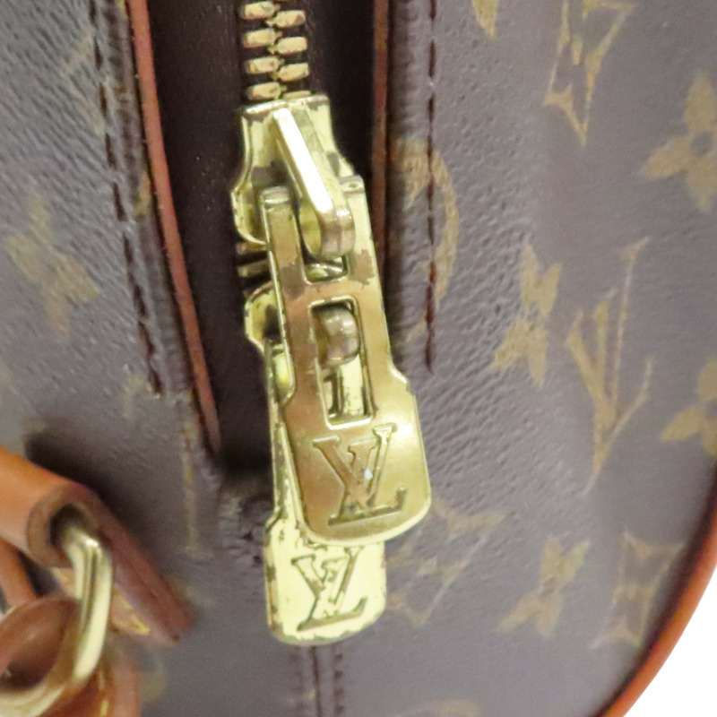 棕色 原花帆布 Ellipse Sac a Dos 後背包【LOUIS VUITTON LV 路易威登】 M51125-12