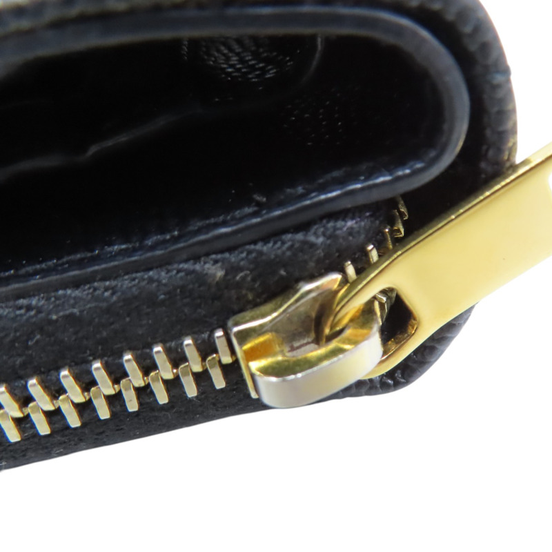 黑色 牛皮 Cassandre 雙折短夾【SAINT LAURENT YSL 聖羅蘭】 668288-12