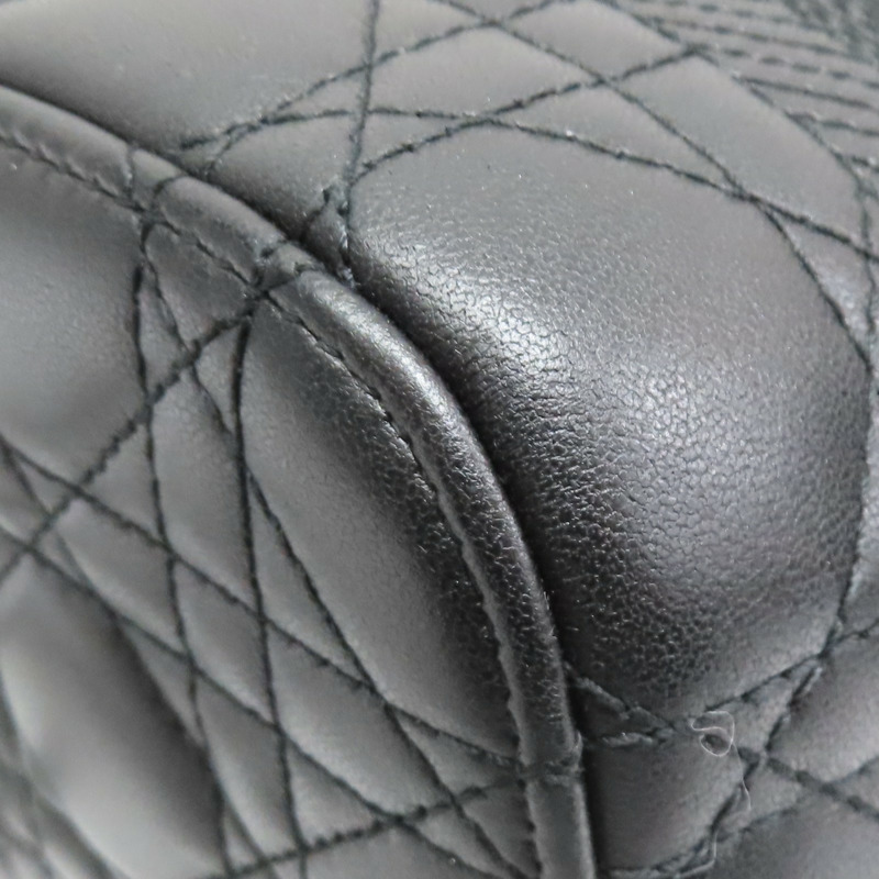 黑色 羊皮 Diortravel Vanity Case 肩背包【Dior 迪奧】 S5488UNTR-13