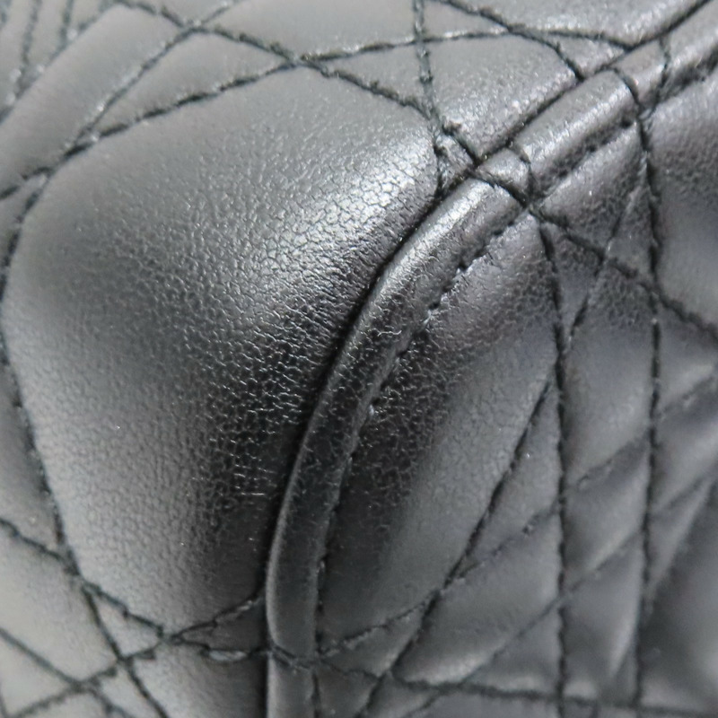 黑色 羊皮 Diortravel Vanity Case 肩背包【Dior 迪奧】 S5488UNTR-14