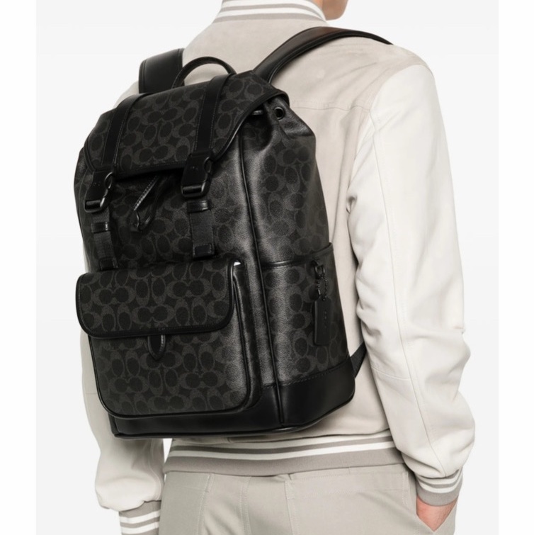 Coach 男士 League翻蓋背包均碼碼29cm*15cm*41cm-1