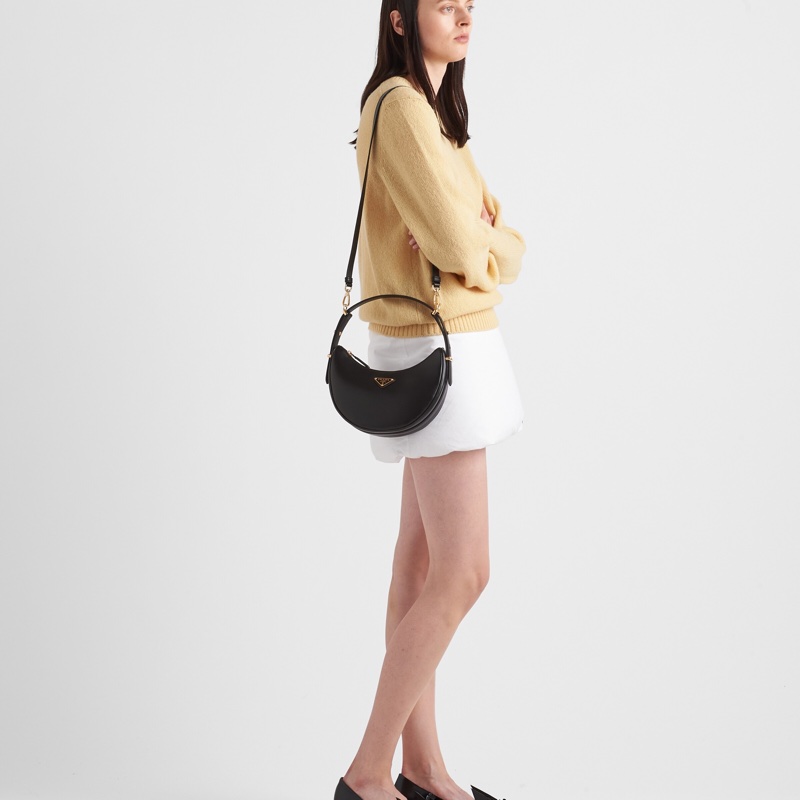 Prada 女士 Arqué 徽標單肩包均碼碼22.5cm*6cm*18.5cm-1