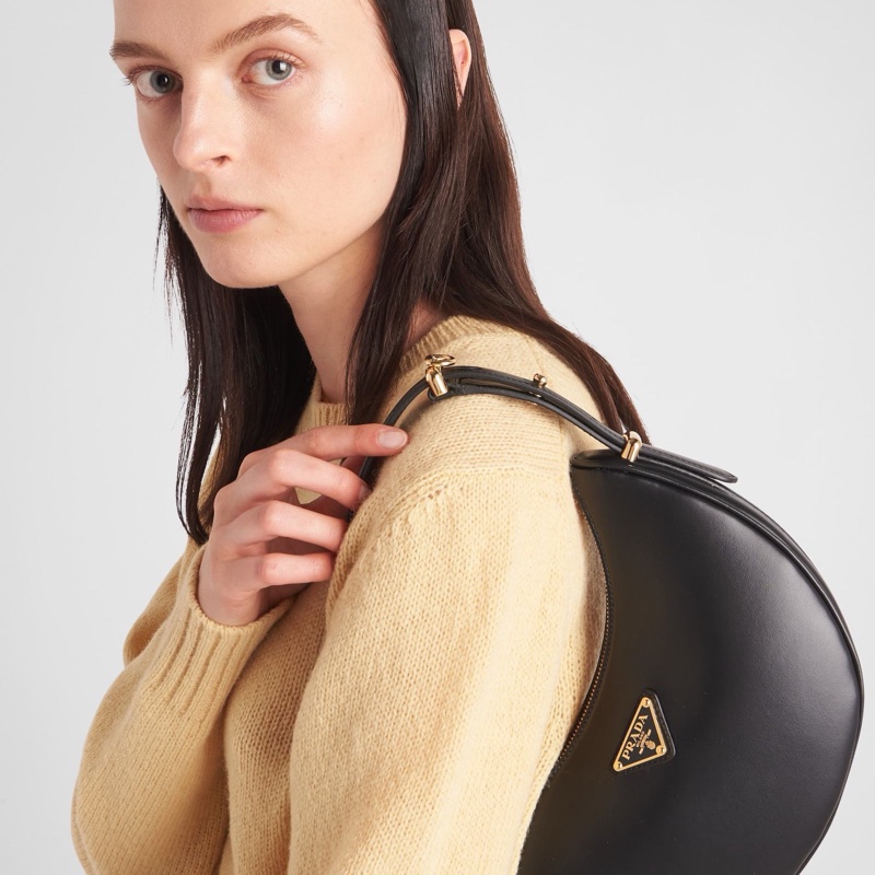 Prada 女士 Arqué 徽標單肩包均碼碼22.5cm*6cm*18.5cm-6