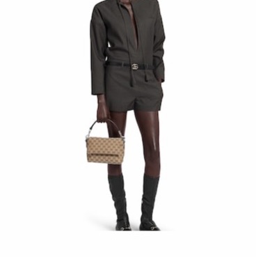 Gucci 女士 飾織帶小號GG斜挎包 小號、19cm*7cm*15cm-4