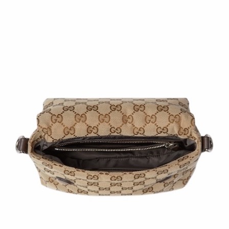 Gucci 女士 飾織帶小號GG斜挎包 小號、19cm*7cm*15cm-6