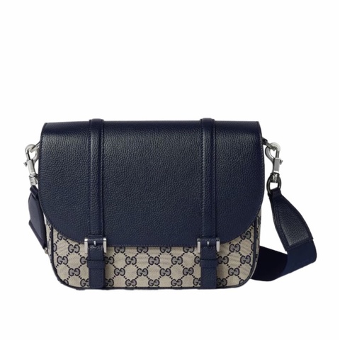 Gucci 男士 GG斜挎包 29cm*7cm*21cm
