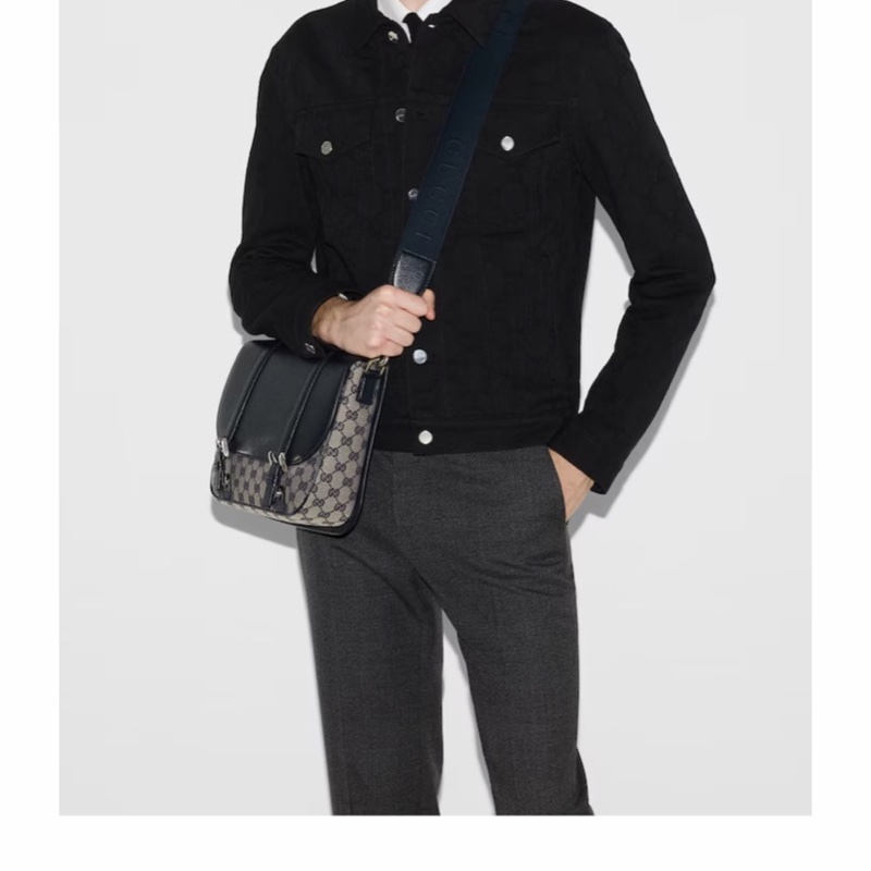 Gucci 男士 GG斜挎包 29cm*7cm*21cm-2