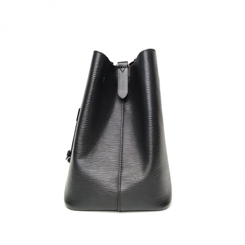 LOUIS VUITTON NÉONOÉ水桶包中號黑色EPI水波紋牛皮銀扣2018肩背包-3