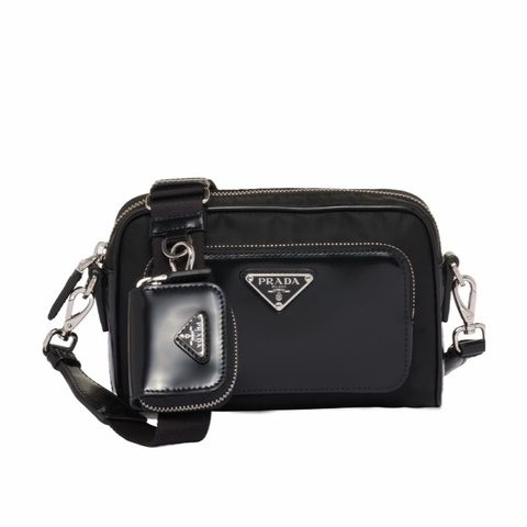 Prada 男士 logo標識單肩包均碼碼18cm*5cm*11.5cm