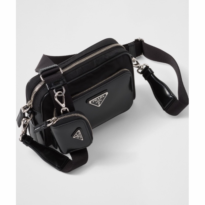 Prada 男士 logo標識單肩包均碼碼18cm*5cm*11.5cm-3