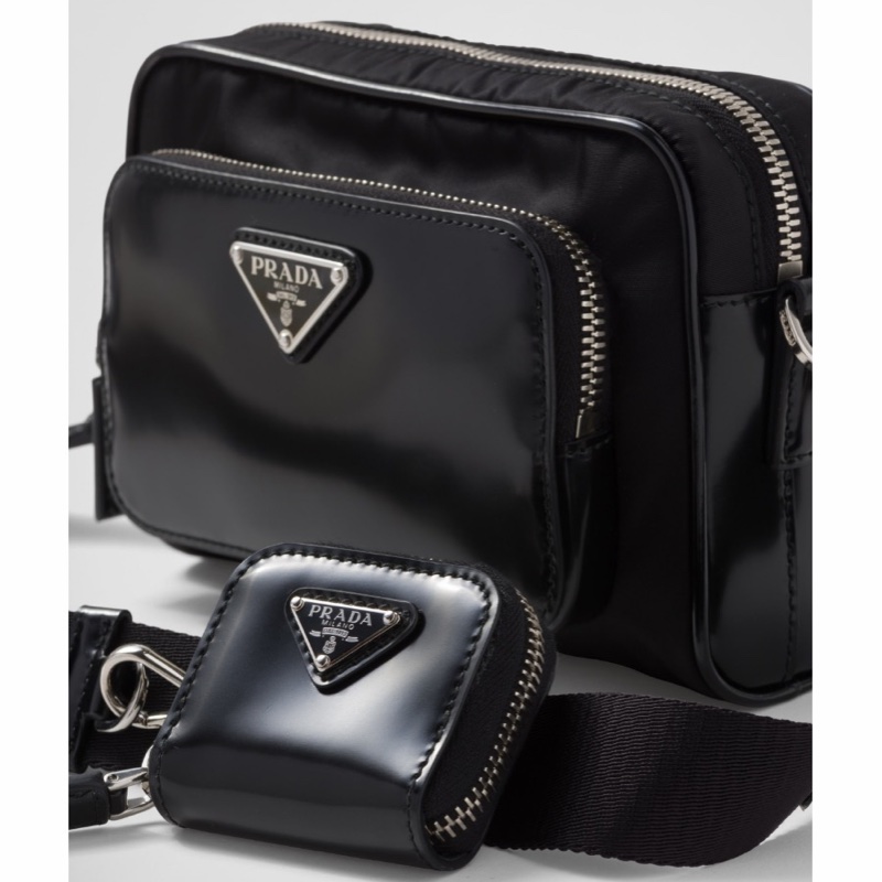 Prada 男士 logo標識單肩包均碼碼18cm*5cm*11.5cm-7