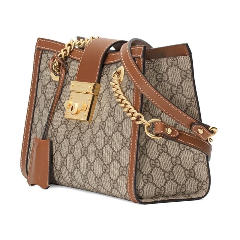Gucci 女士 Padlock系列小號GG肩背包均碼碼小號、26cm*10cm*18cm-1