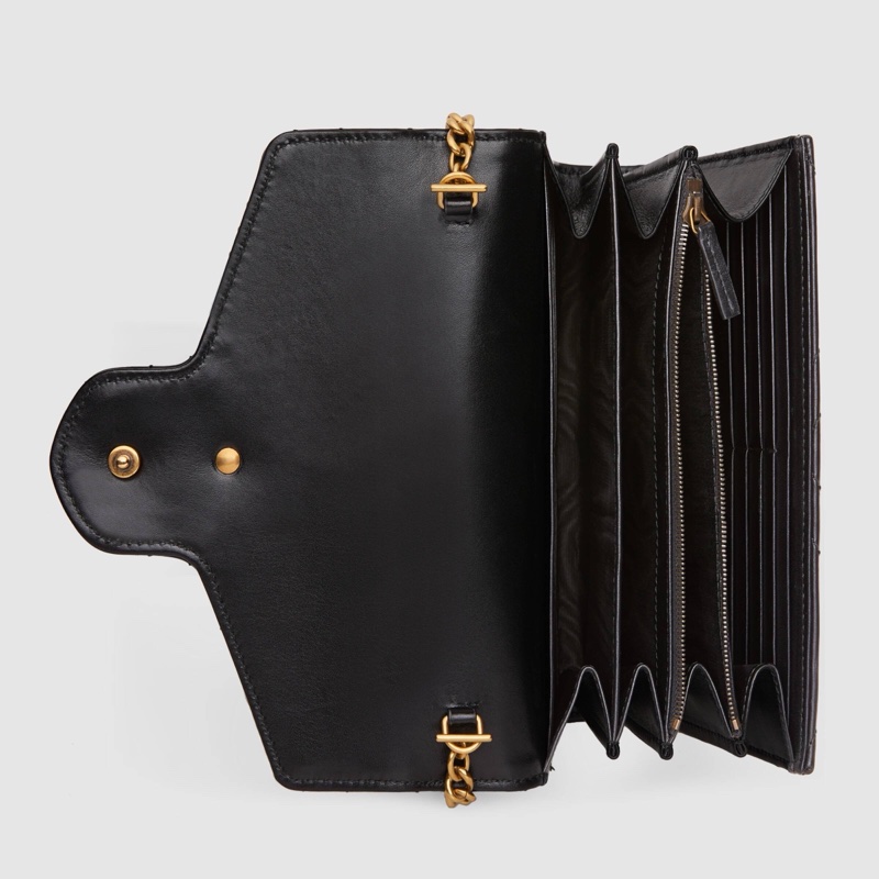 Gucci 女士 GG Marmont系列絎縫迷你手袋均碼碼MINI、20cm*6cm*13cm-3