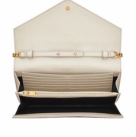 Saint Laurent 女士 CASSANDRE徽標單肩包均碼碼常規、22.5cm*4cm*14cm-4