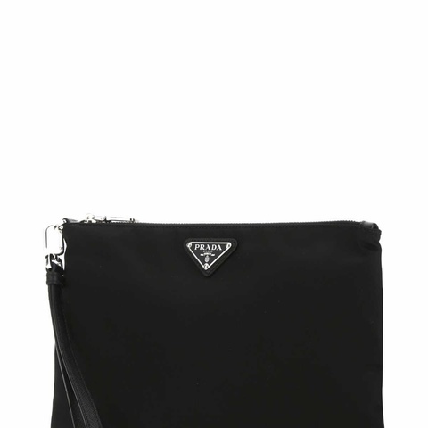 Prada 男士 徽標拉鍊手拿包均碼碼27.5cm*1cm*17cm