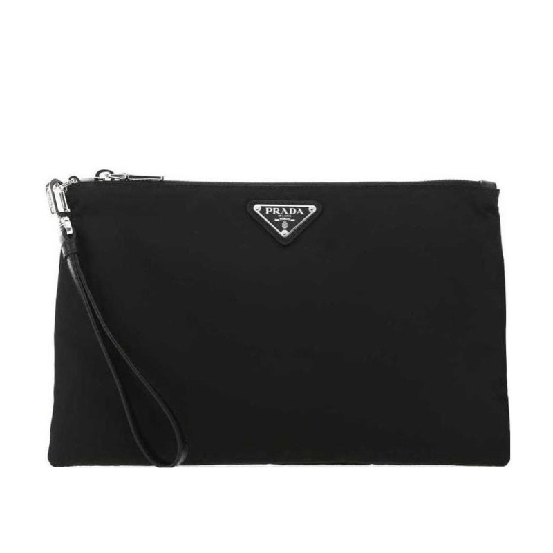 Prada 男士 徽標拉鍊手拿包均碼碼27.5cm*1cm*17cm-4