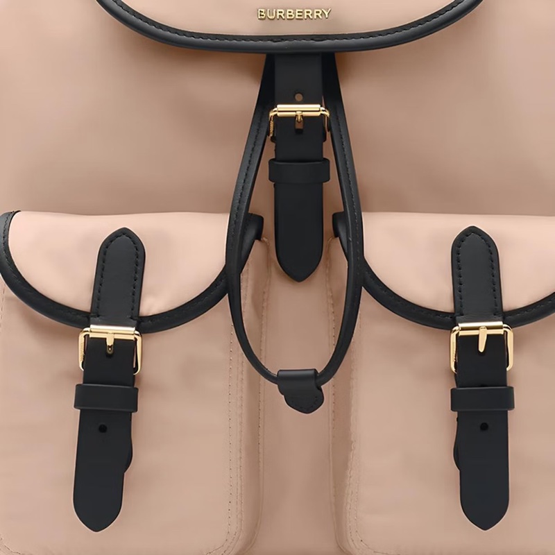 Burberry 女士 翻蓋雙肩包均碼碼26cm*14cm*31cm-4