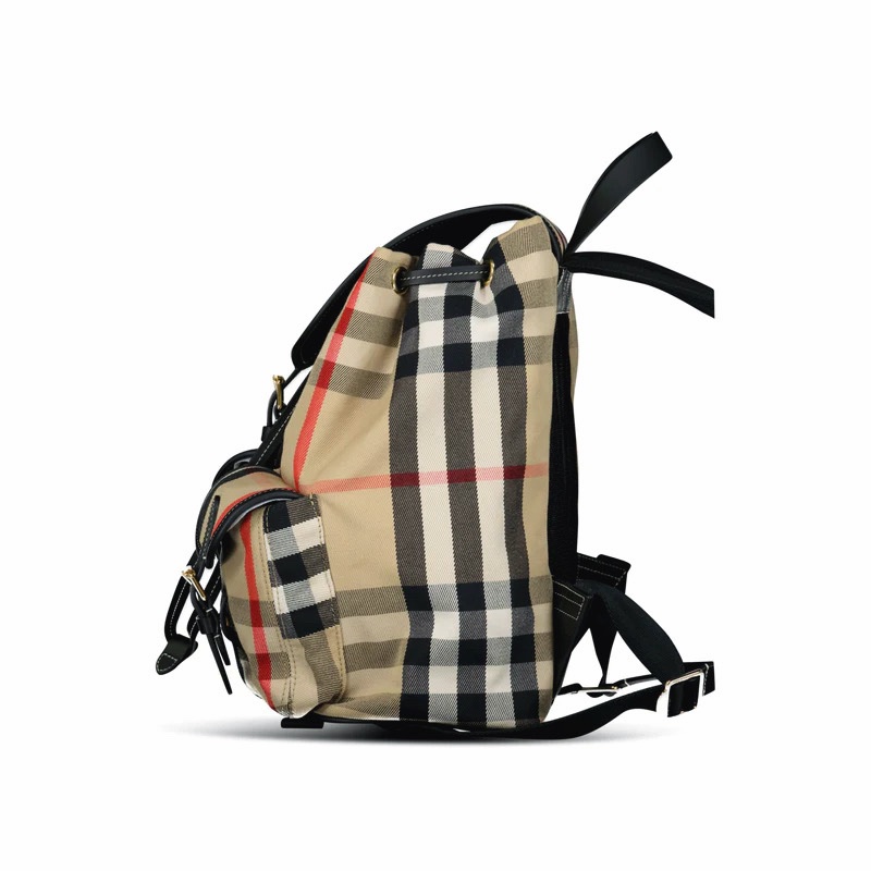 Burberry 男女同款 格紋雙肩包均碼碼常規、27cm*15cm*33cm-3