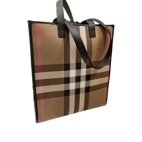 Burberry 女士 格紋設計手提包均碼碼常規、34cm*13cm*40cm