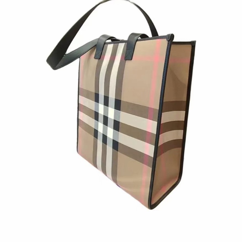 Burberry 女士 格紋設計手提包均碼碼常規、34cm*13cm*40cm-1