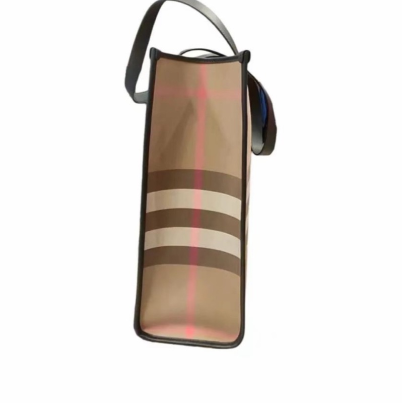 Burberry 女士 格紋設計手提包均碼碼常規、34cm*13cm*40cm-2