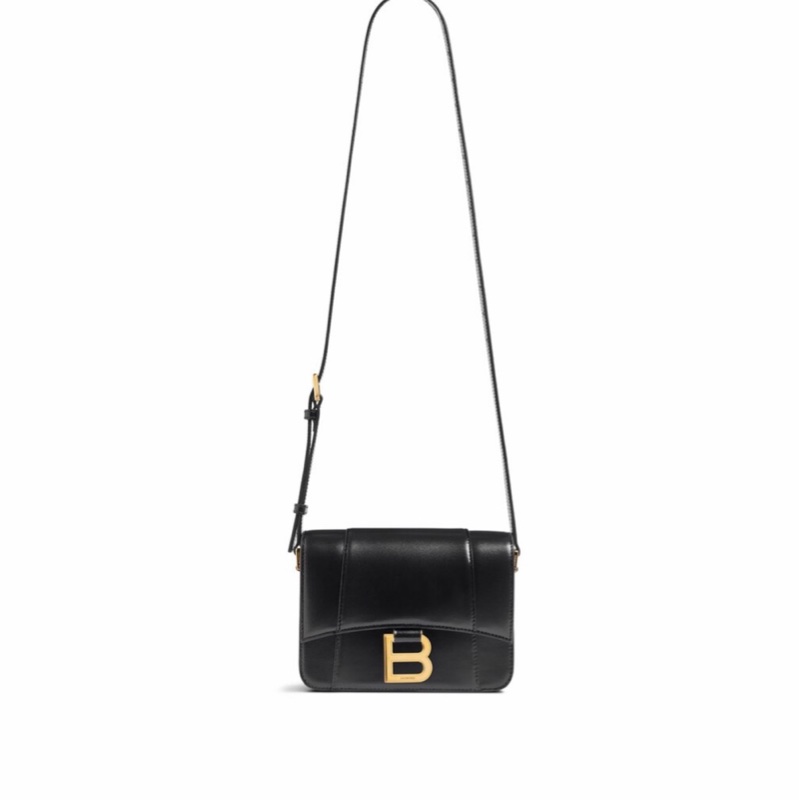 Balenciaga 女士 Hourglass 小號翻蓋包均碼碼小號、18.7cm*7cm*14cm-1