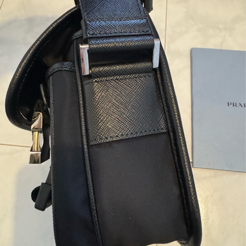 Prada Re-Nylon Santiago bag 22cm.-10