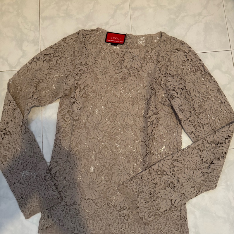 Gucci Lace Shirt-5