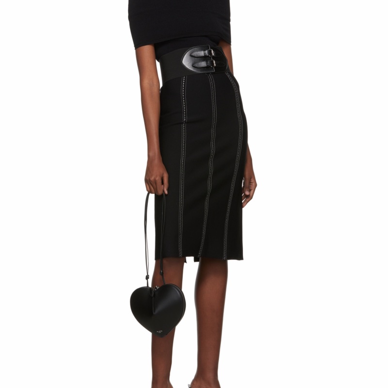 Alaia 女士 心形單肩包均碼碼21cm*5cm*17cm-3