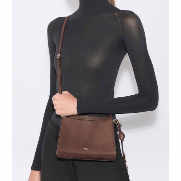 Alaia 女士 LE CLICK 磨砂皮小方包均碼碼20cm*9cm*15cm-4